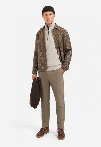 NO EXCESS Sweater Half Zip Brushed