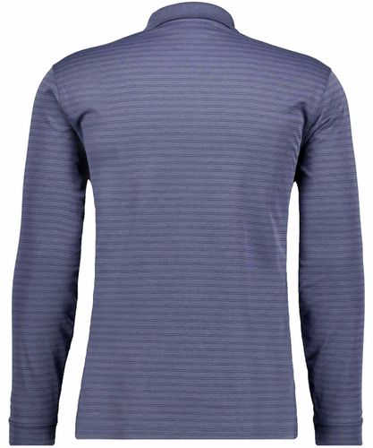 Softknit-Polo Fineliner mit Reissverschluss