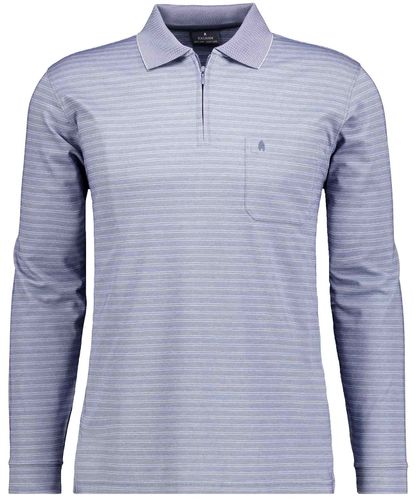 Softknit-Polo Fineliner mit Reissverschluss