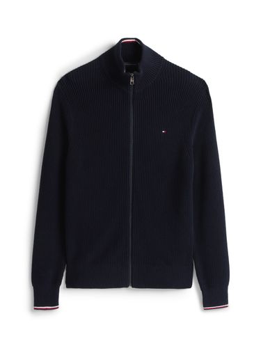 TOMMY HILFIGER RWB RIB ZIP THROUGH