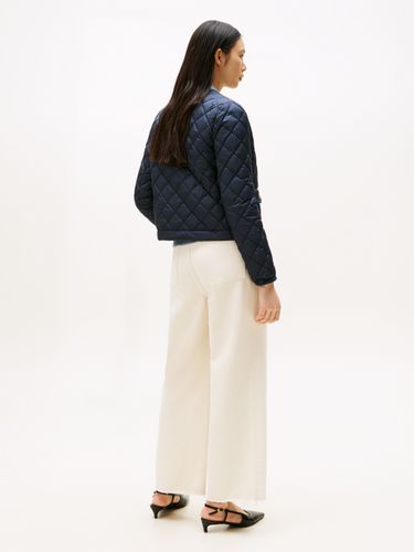 TOMMY HILFIGER G/BUTTON QUILTED REG LADY JACKET