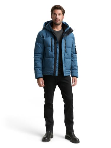 TOM TAILOR Puffer-Jacke mit abnehmbarer Kapuze