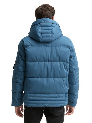 TOM TAILOR Puffer-Jacke mit abnehmbarer Kapuze