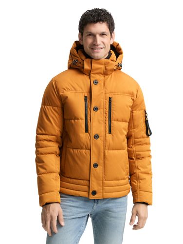 TOM TAILOR Puffer-Jacke mit abnehmbarer Kapuze