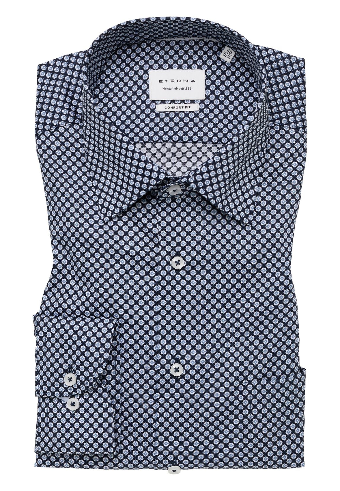 ETERNA Hemd Twill Langarm 40 Langarm - 65cm