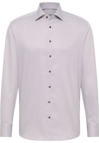 ETERNA Hemd Satingewebe Langarm