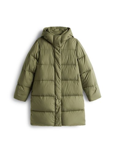 TOMMY HILFIGER Langer Daunenmantel mit Kapuze M