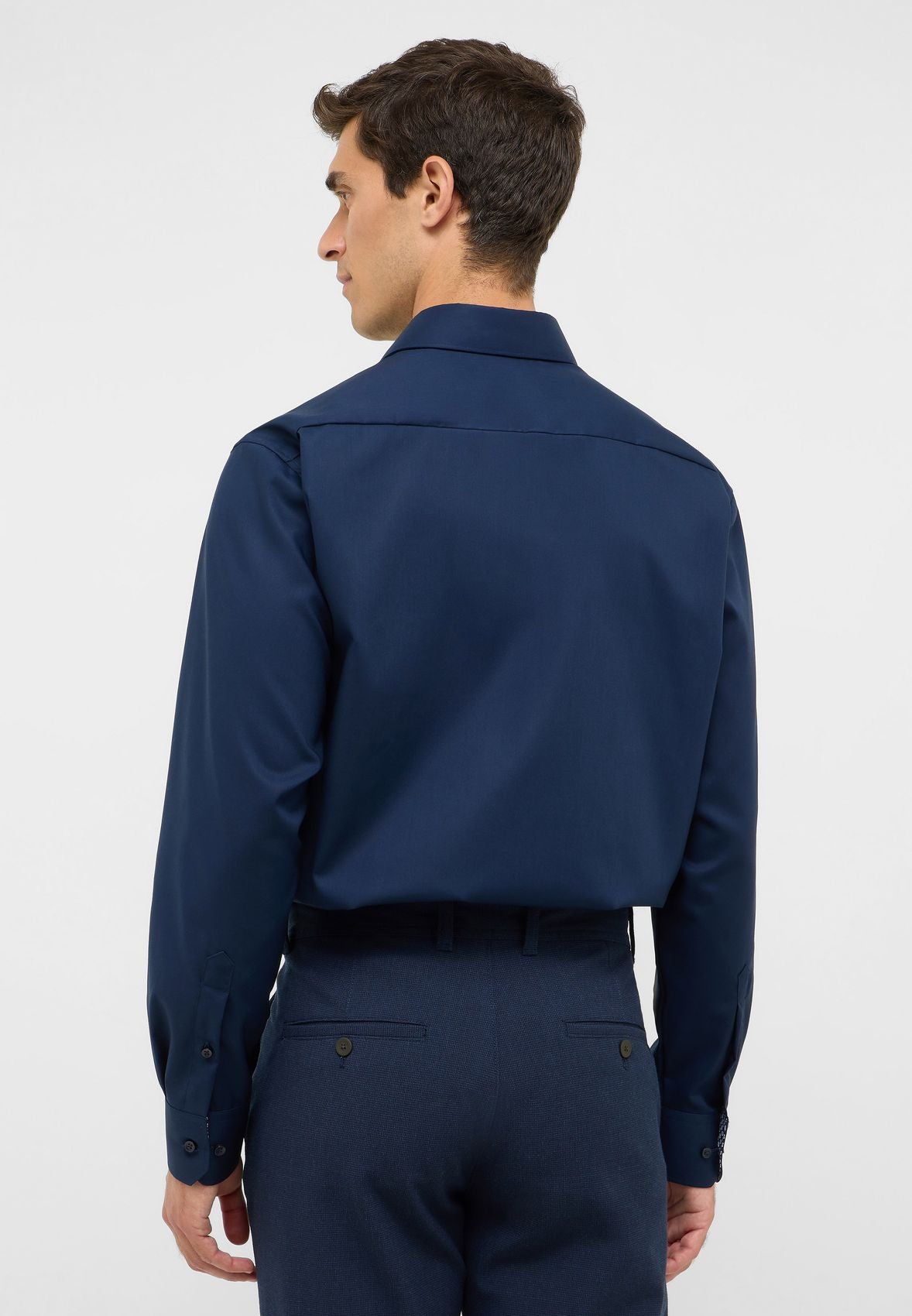 ETERNA Dynamic Cotton Popeline Langarm