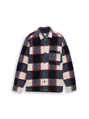 TOM TAILOR Teddy Overshirt mit Karomuster