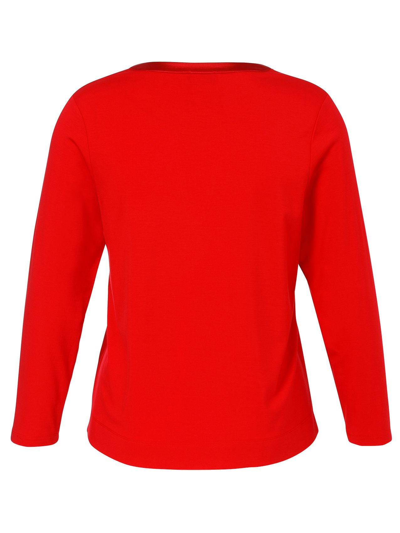 VIA APPIA T-Shirt V-Ausschnitt 1/1 Arm Materialmix