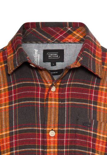 CAMEL ACTIVE fleXXXactive® Langarmhemd aus leichtem Flanell