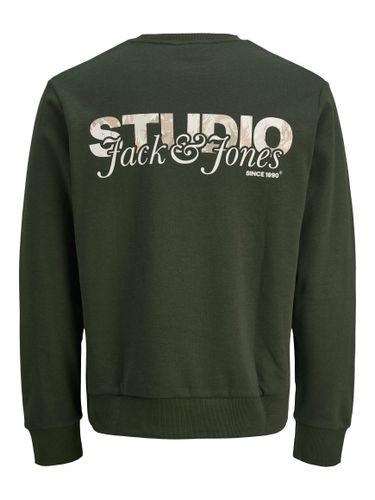 JACK & JONES JJYUKI BACK SWEAT CREW NECK PLS