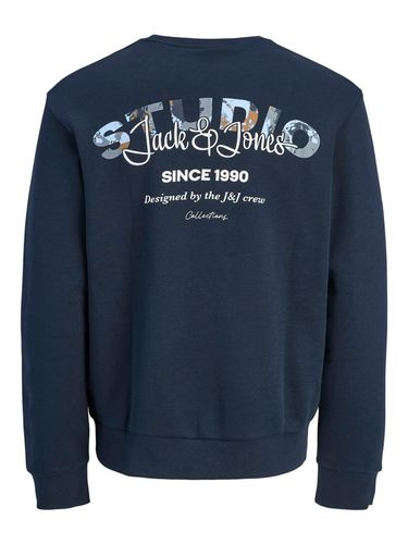 JACK & JONES JJYUKI BACK SWEAT CREW NECK PLS