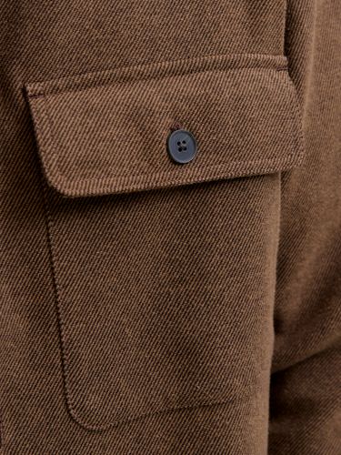 JACK & JONES JPRRAYLE MELANGE SOLID L/S OVERSHI PLS