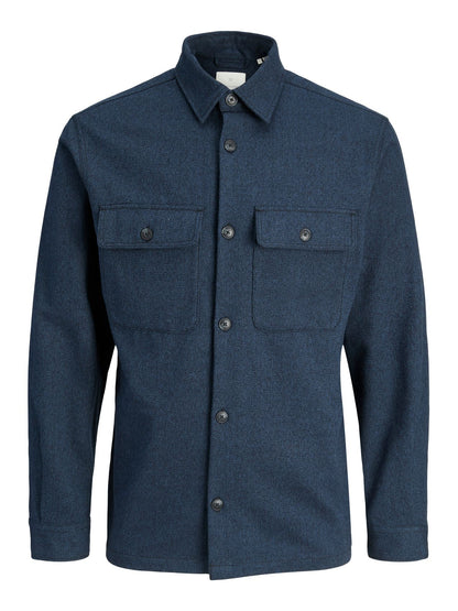 JACK & JONES JPRRAYLE MELANGE SOLID L/S OVERSHI PLS EU5XL US3XL