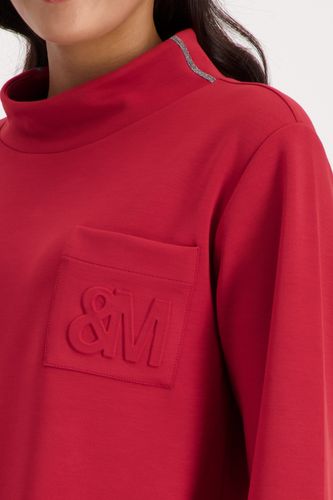 MONARI Sweatshirt, chimney red