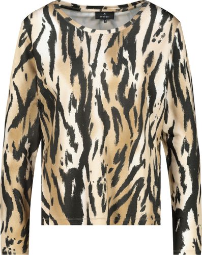 MONARI Pullover, whisky gemustert