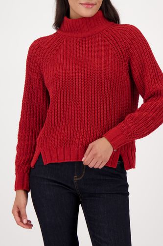 MONARI Pullover, chimney red 36