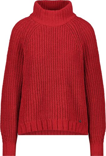MONARI Pullover, chimney red