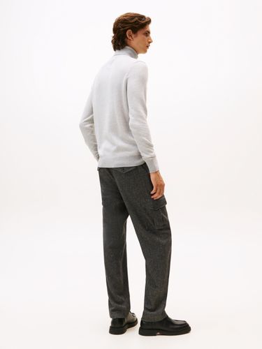 TOMMY HILFIGER PIMA CTN CASH HERRINGBONE ROLL