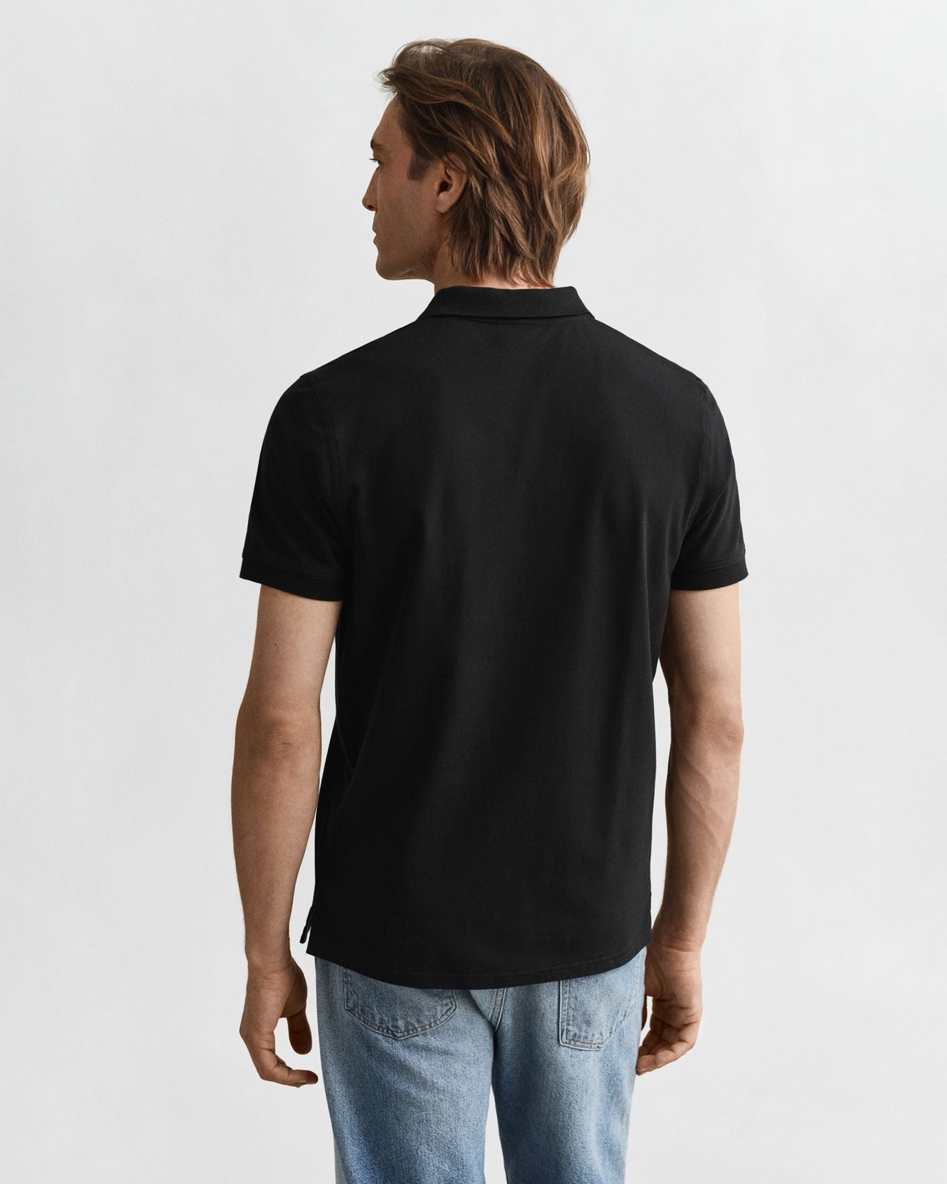 Kontrast Piqué Poloshirt im Regular Fit