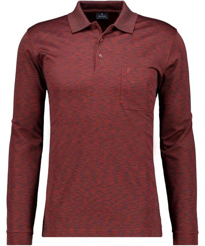 RAGMAN Softknit-Polo "space dye"