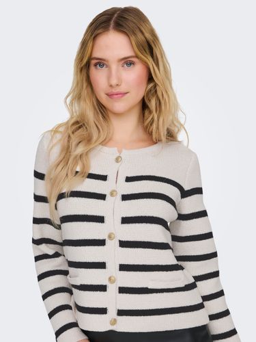 ONLY ONLLAURA LIFE LS O-NECK CARDIGAN CC KNT