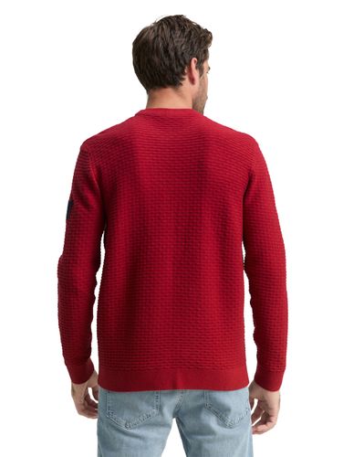 TOM TAILOR Strickpullover mit Rundhalsausschnitt