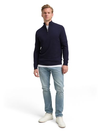 TOM TAILOR Troyer Strickpullover mit Kaschmir-Anteil