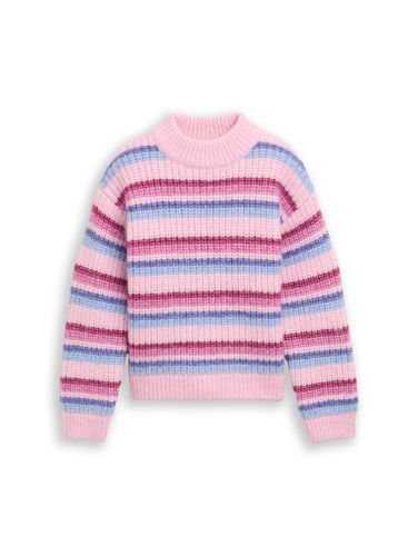 TOM TAILOR Cropped Strickpullover mit Streifenmuster 92 98