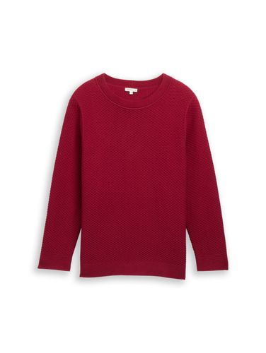 TOM TAILOR Plus Size - Loose Fit Strickpullover aus Baumwolle 46