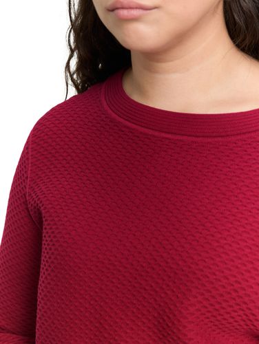 TOM TAILOR Plus Size - Loose Fit Strickpullover aus Baumwolle