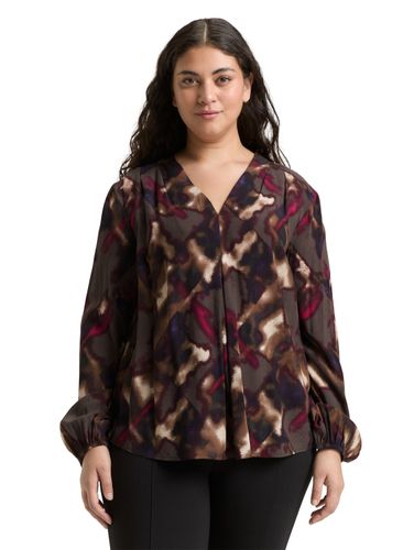 TOM TAILOR Plus Size - Bluse mit Muster
