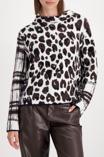 Pullover, schwarz gemustert