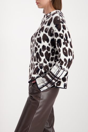 Pullover, schwarz gemustert