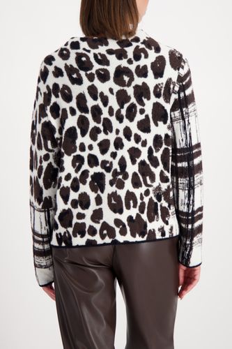 Pullover, schwarz gemustert