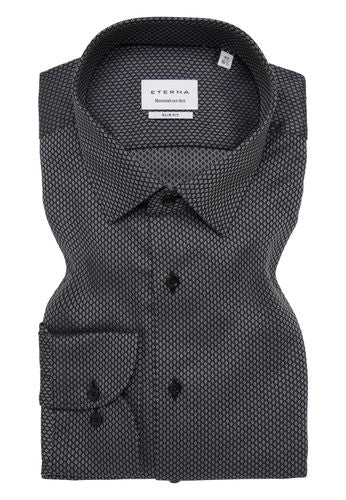 Hemd Dobbydesign Langarm