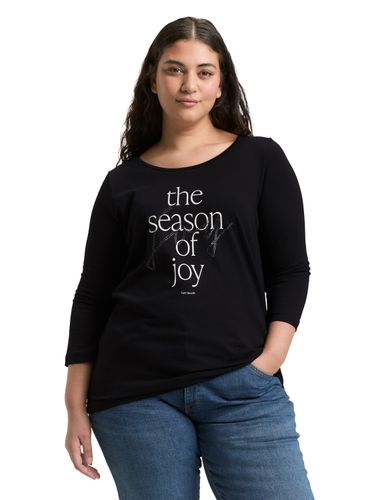 TOM TAILOR Plus Size - Langarmshirt mit Print