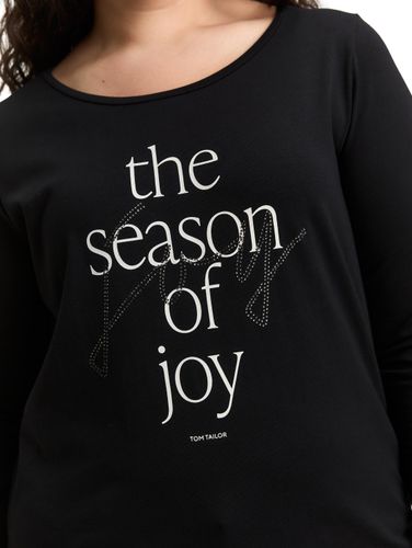 TOM TAILOR Plus Size - Langarmshirt mit Print