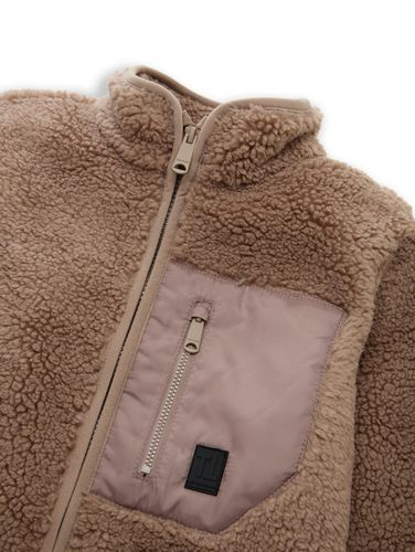 TOM TAILOR Teddy Sweatjacke mit Fleece