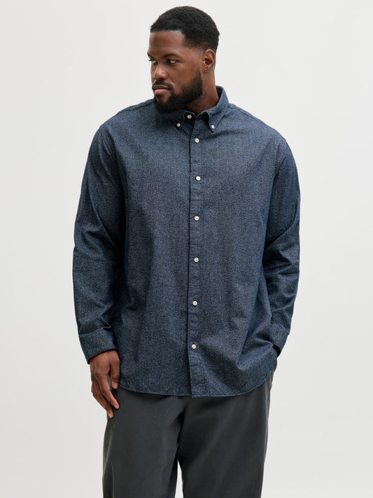 JACK & JONES JPRBLUBARKLEY FLANNEL XMAS L/S SHIRT PLS