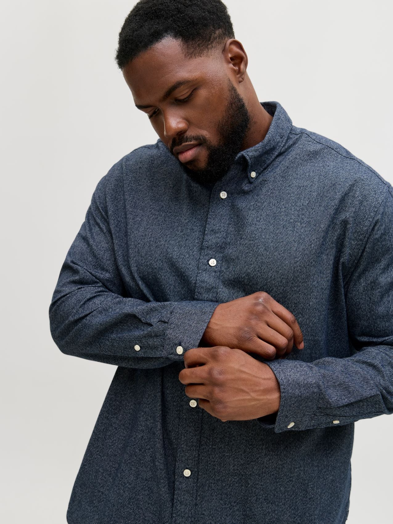 JACK & JONES JPRBLUBARKLEY FLANNEL XMAS L/S SHIRT PLS