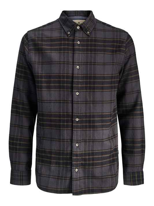 JACK & JONES JPRBLUBARKLEY FLANNEL XMAS L/S SHIRT PLS EU3XL US1XL