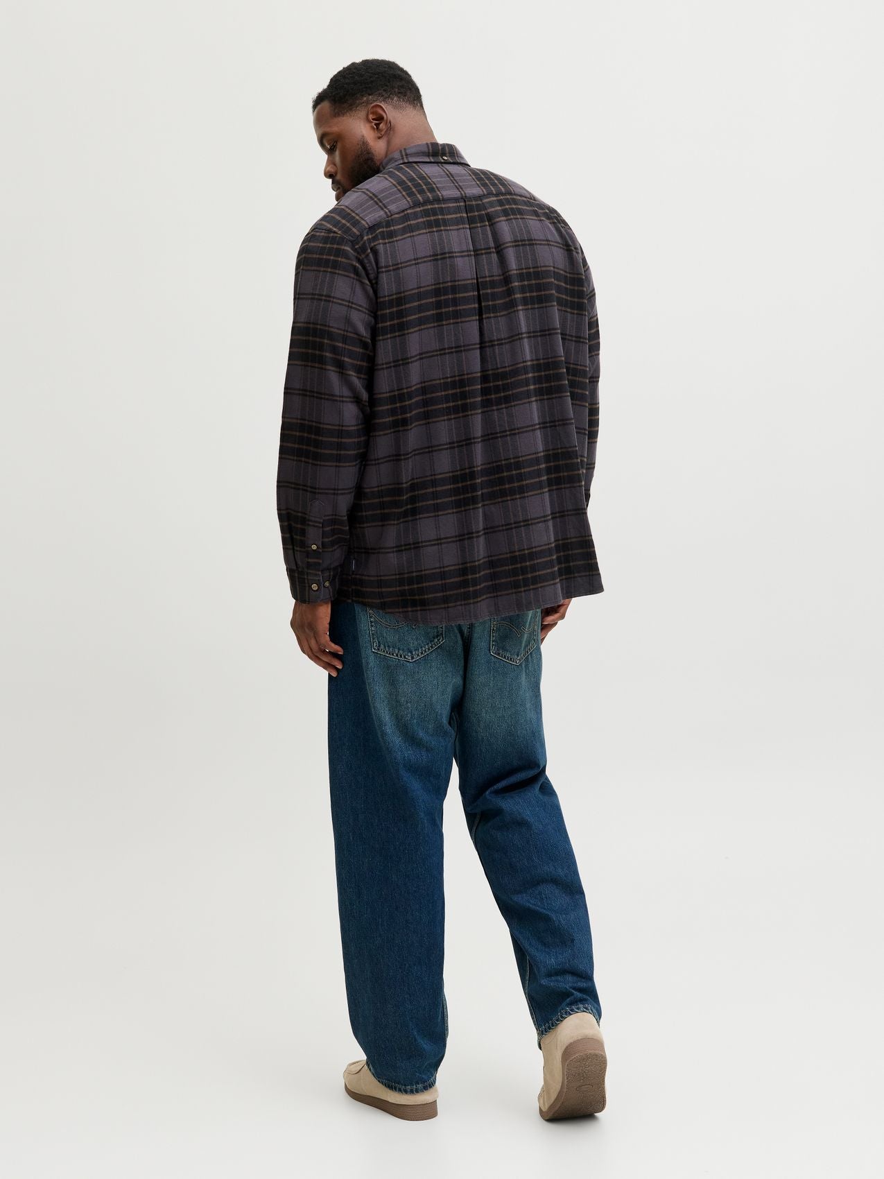 JACK & JONES JPRBLUBARKLEY FLANNEL XMAS L/S SHIRT PLS