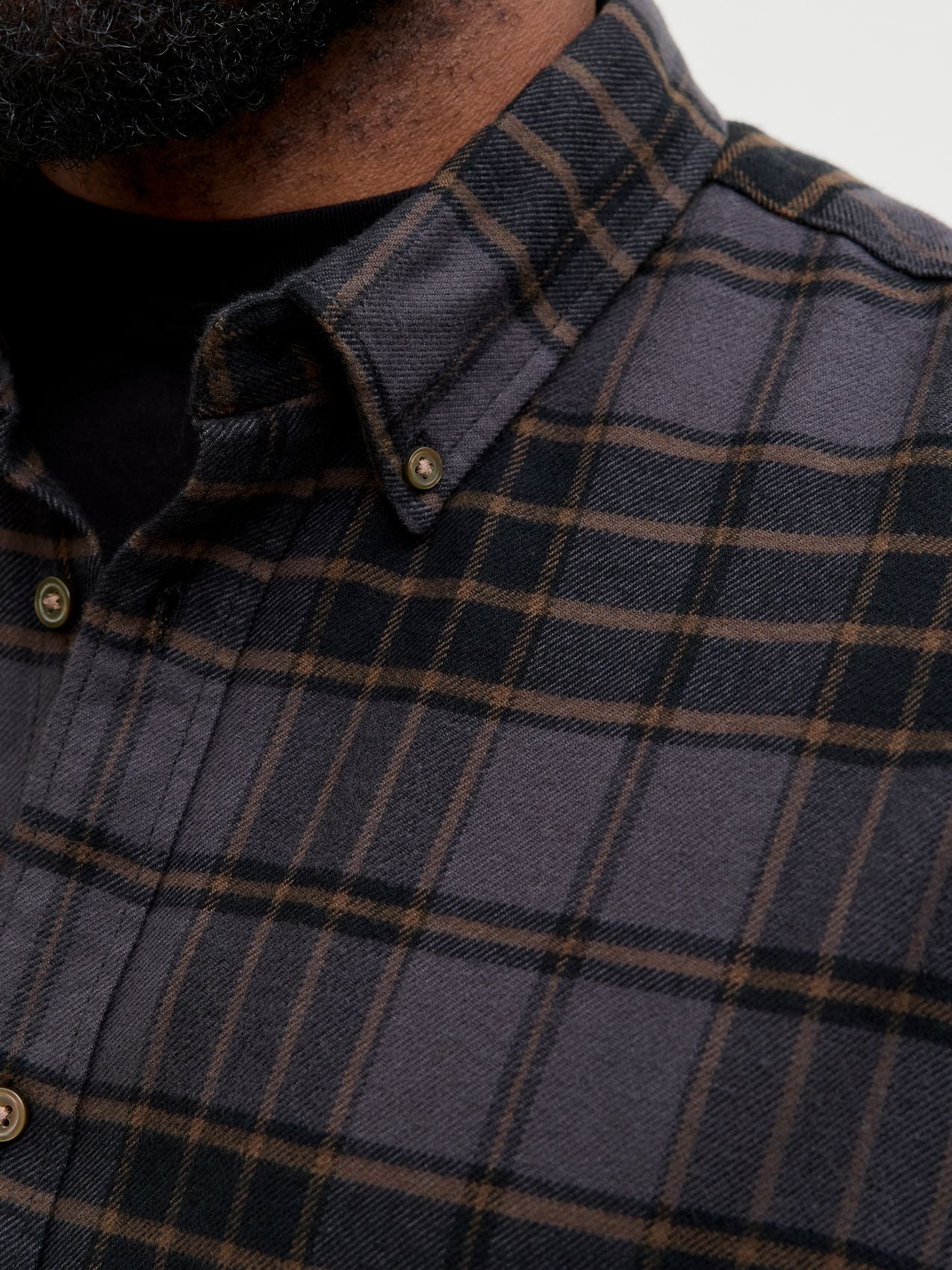 JACK & JONES JPRBLUBARKLEY FLANNEL XMAS L/S SHIRT PLS