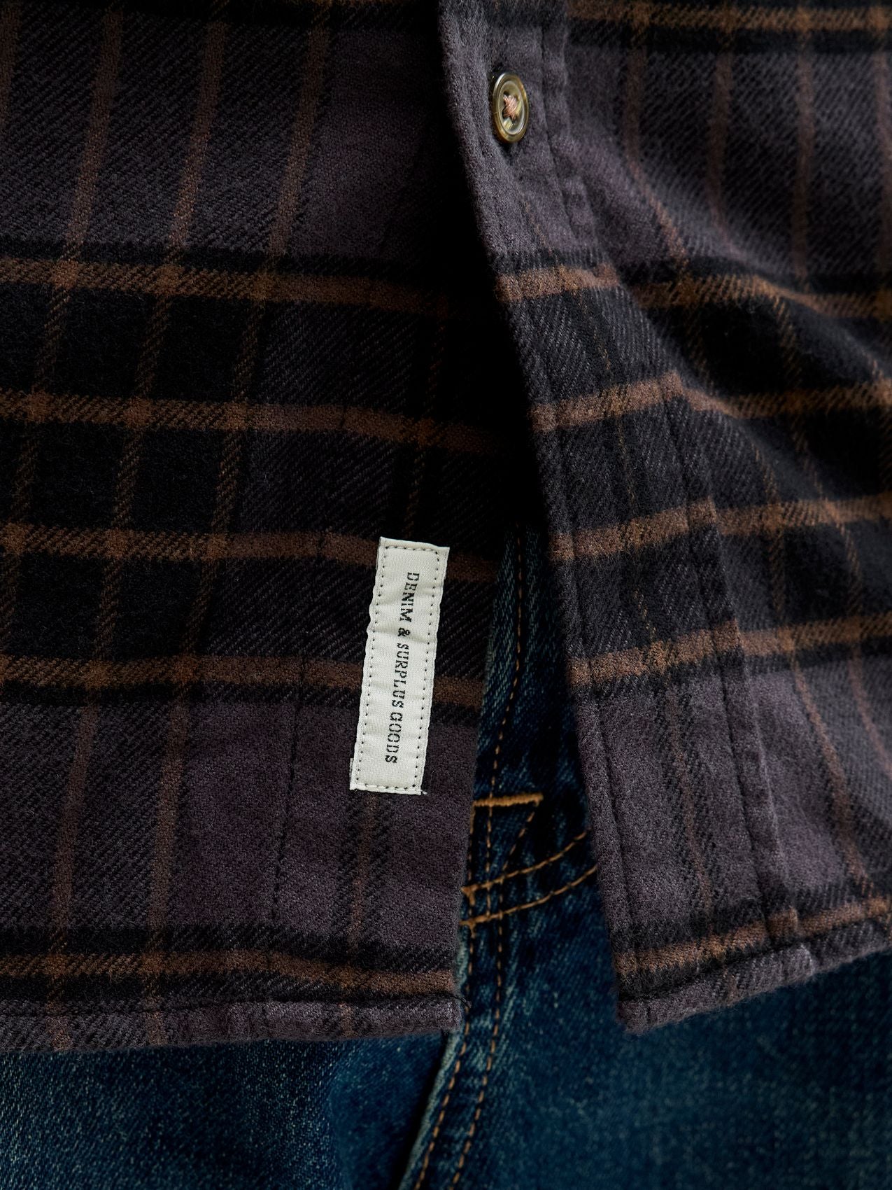 JACK & JONES JPRBLUBARKLEY FLANNEL XMAS L/S SHIRT PLS