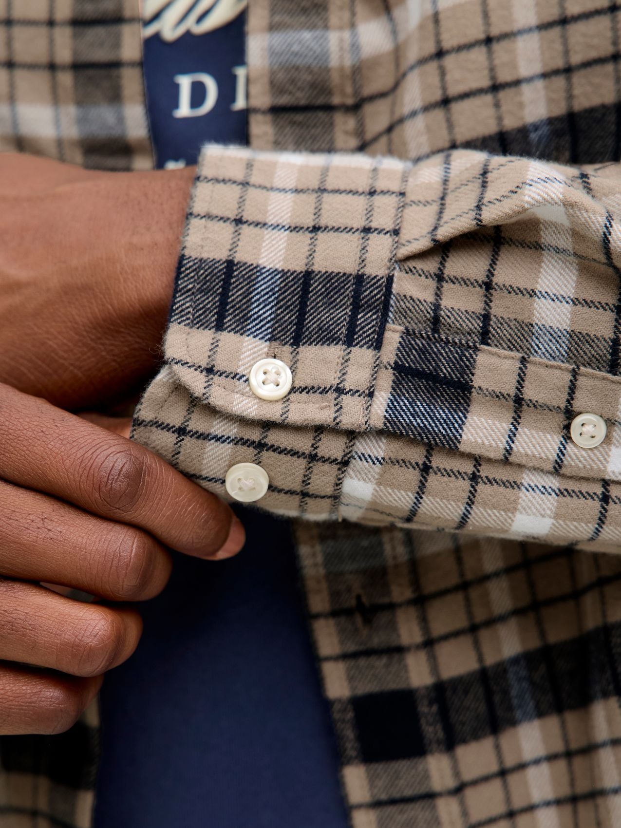 JACK & JONES JPRBLUBARKLEY FLANNEL XMAS L/S SHIRT PLS