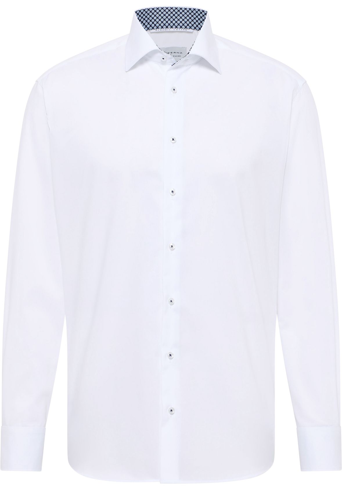 ETERNA Dynamic Cotton Popeline Langarm