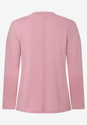 MORE & MORE Jersey Cardigan, soft candy rose