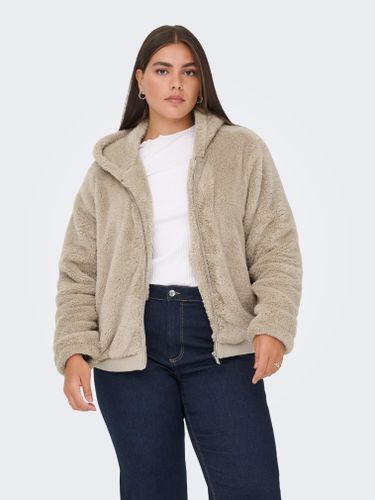 ONLY CARMAKOMA CARNEWANNA CONTACT SHERPA JCKT OTW NOOS